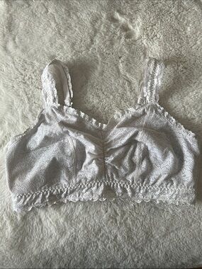 Torrid Curve 1X Lace Bralette White